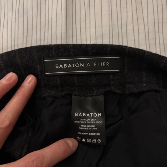Babaton Atlier Wool Pants - Picture 4 of 5
